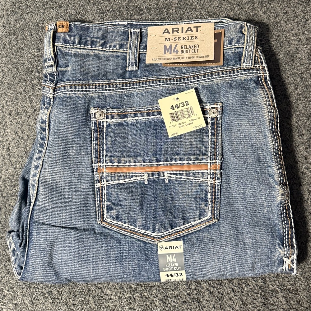 Ariat Men's M4 Classic Blue Bootcut Jeans